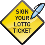 Sign your lotto ticket
